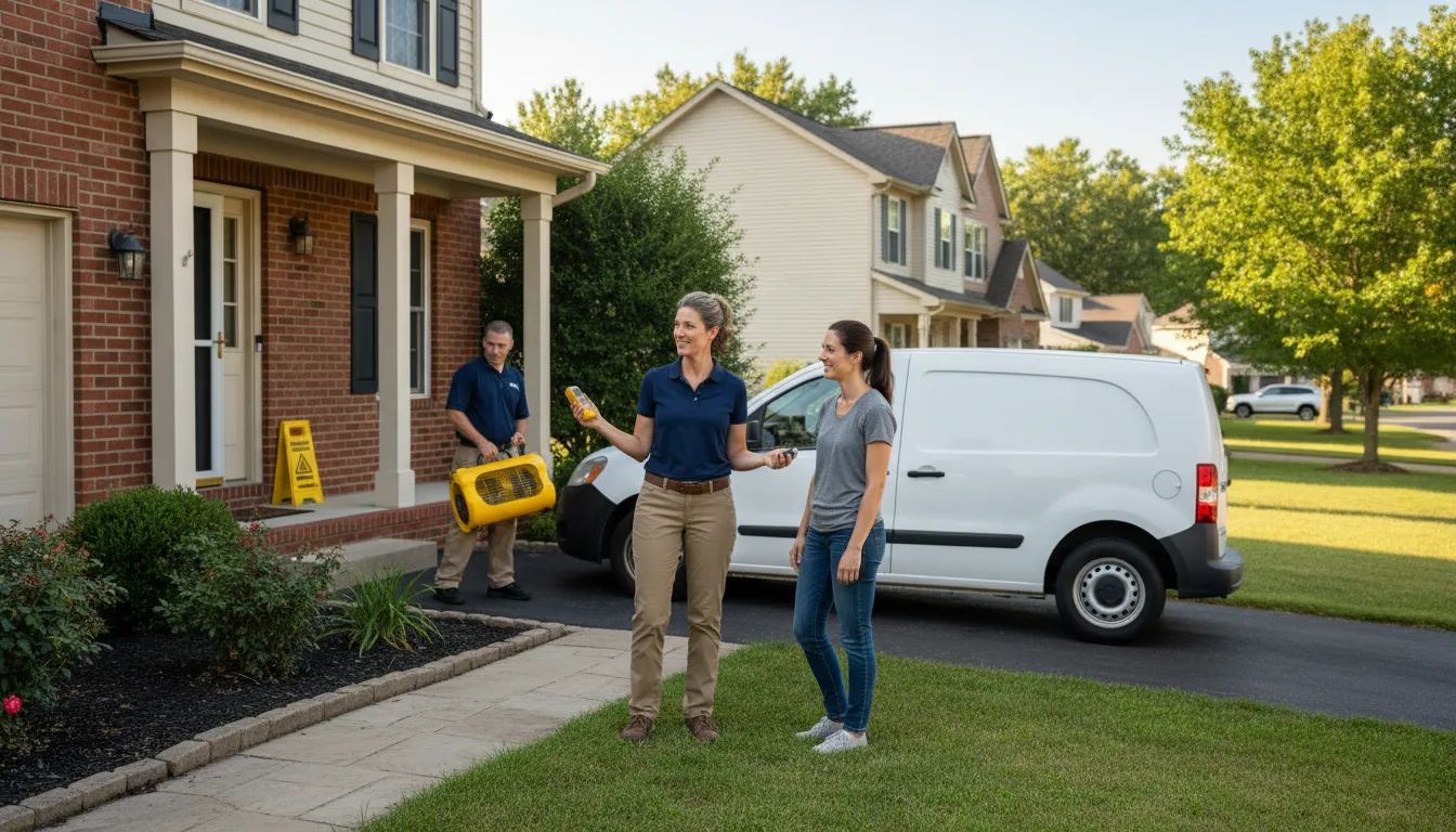 Residential water damage restoration in Wray, CO